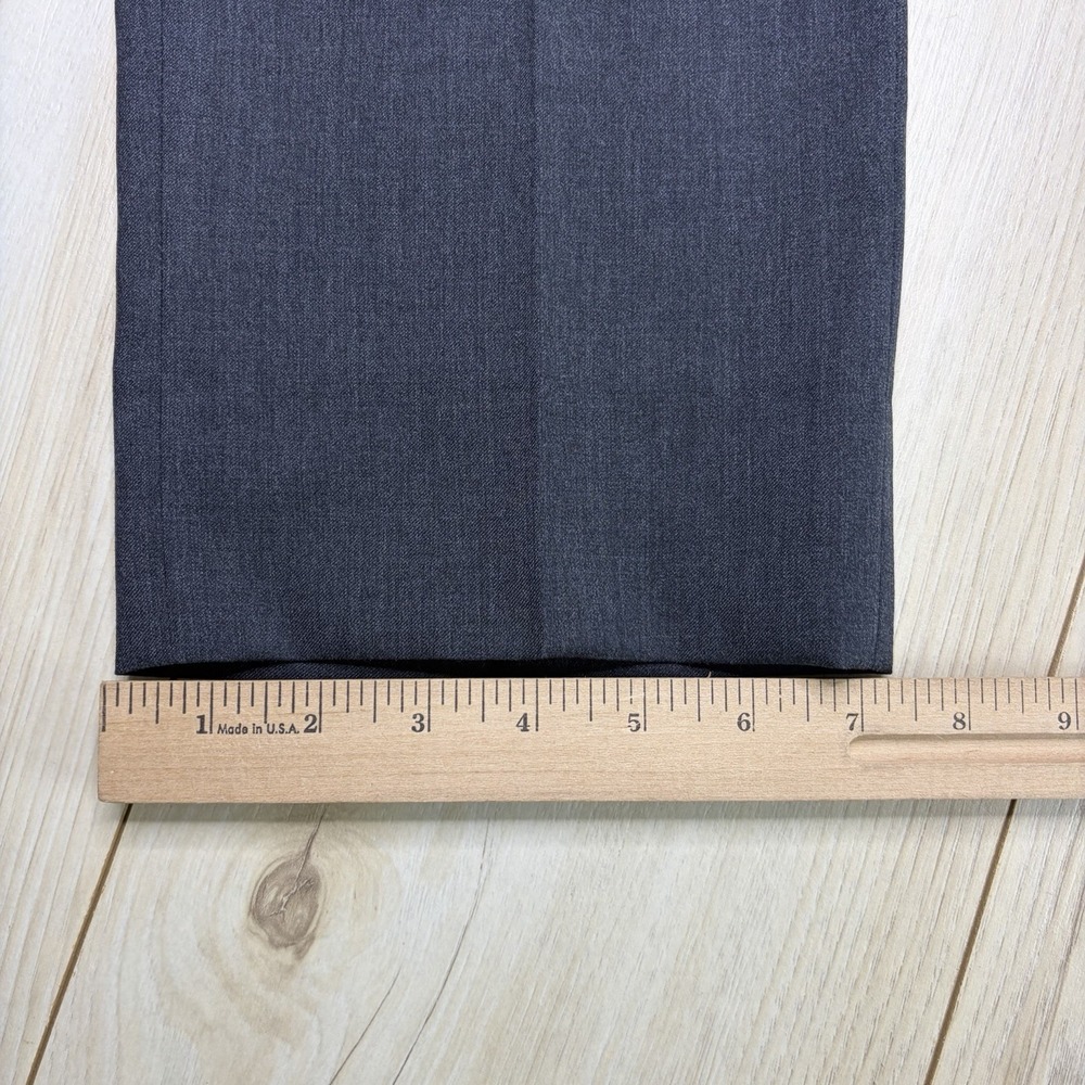Ermenegildo Zegna Gray Twill Wool Suit Dress Pants Mens 33x31 Trousers - Picture 9 of 16